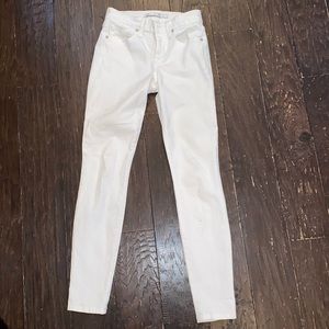J brand Size 24 skinny White jeans-worn once